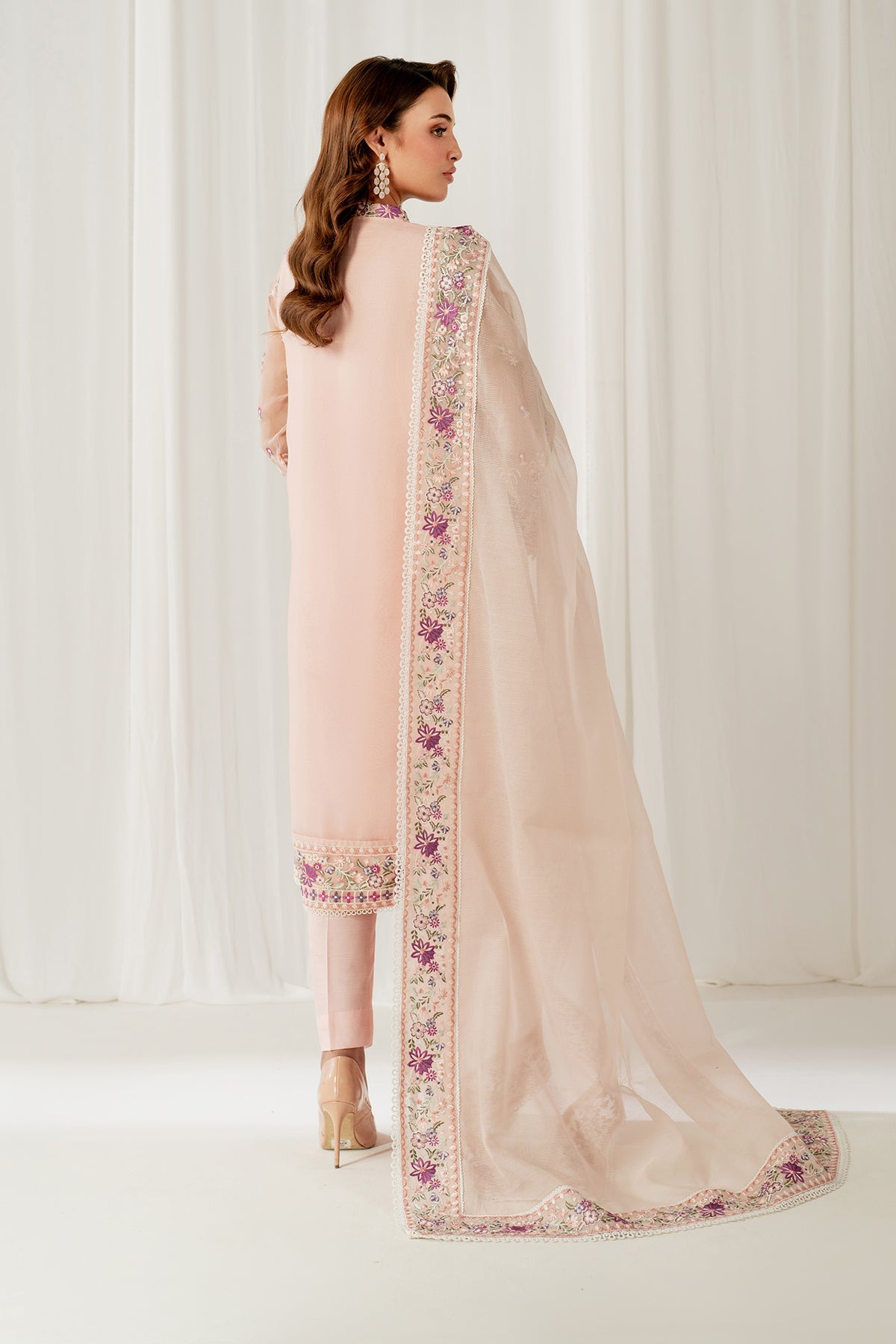 Baroque | Formal Collection | UF-4052 by Baroque - Designer Dress  - Type : Ladies Clothes - Available at Libayah - 100% Original 