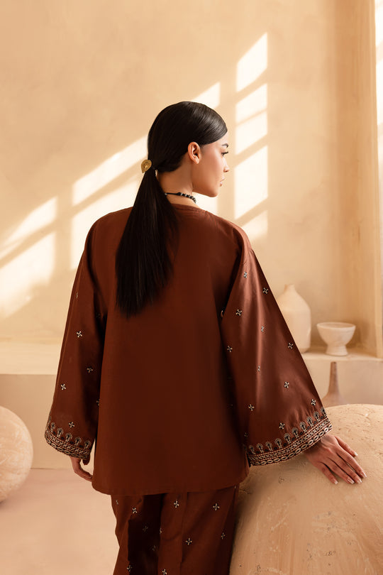 Batik | Boho | Cognac 3Pc by Batik - Designer Dress - Type: Ladies Clothes - Available at Libayah - 100% Original