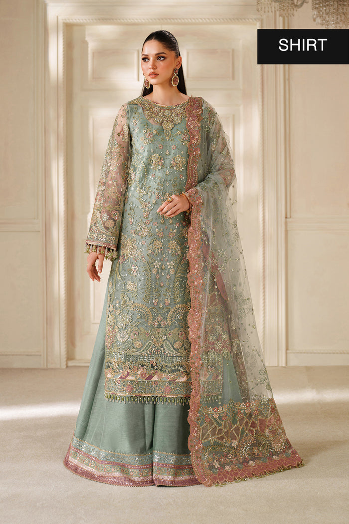 CH14-06 – authentic Pakistani formal dress from the Baroque Chantelle 25 collection for women in the UK.