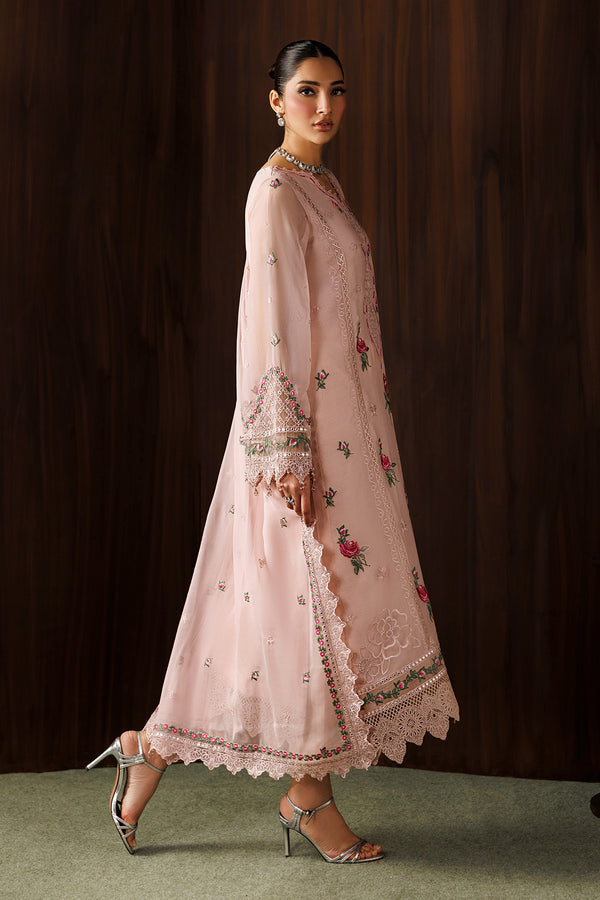 Baroque | Formals Collection | EMBROIDERED CHIFFON UF-4439 by Baroque - Designer Dress  - Type : Ladies Clothes - Available at Libayah - 100% Original 