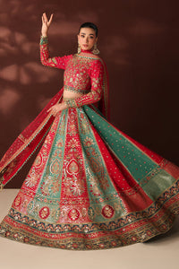 Baroque | Formals Collection | EMBROIDERED SILK UF-4489 by Baroque - Designer Dress  - Type : Ladies Clothes - Available at Libayah - 100% Original 