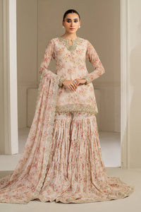 Baroque | Formals Collection | EMBROIDERED CHIFFON UF-4164 by Baroque - Designer Dress  - Type : Ladies Clothes - Available at Libayah - 100% Original 