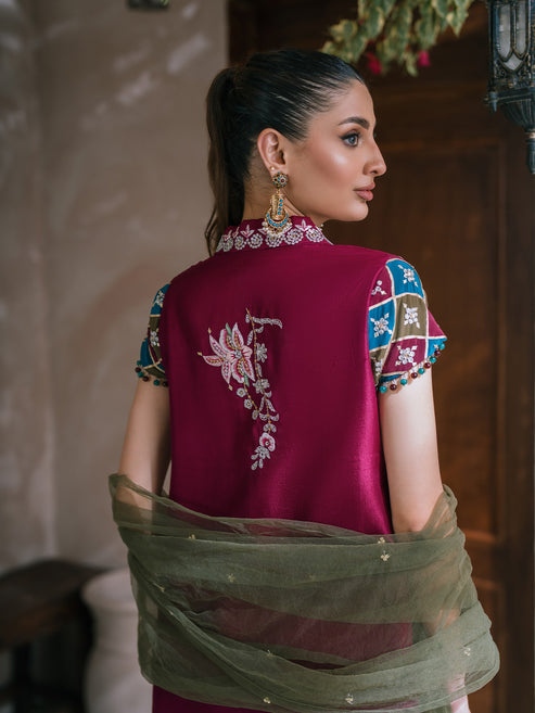 Farah Zubair | Luxury Pret | Inara by Farah Zubair - Designer Dress - Type: Ladies Clothes - Available at Libayah - 100% Original