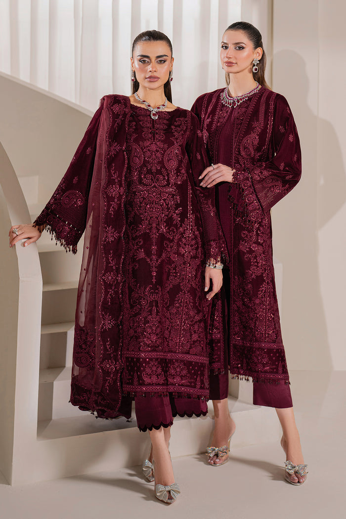 Baroque | Velvet 25 | UF-758 by Baroque - Designer Dress  - Type : Ladies Clothes - Available at Libayah - 100% Original 