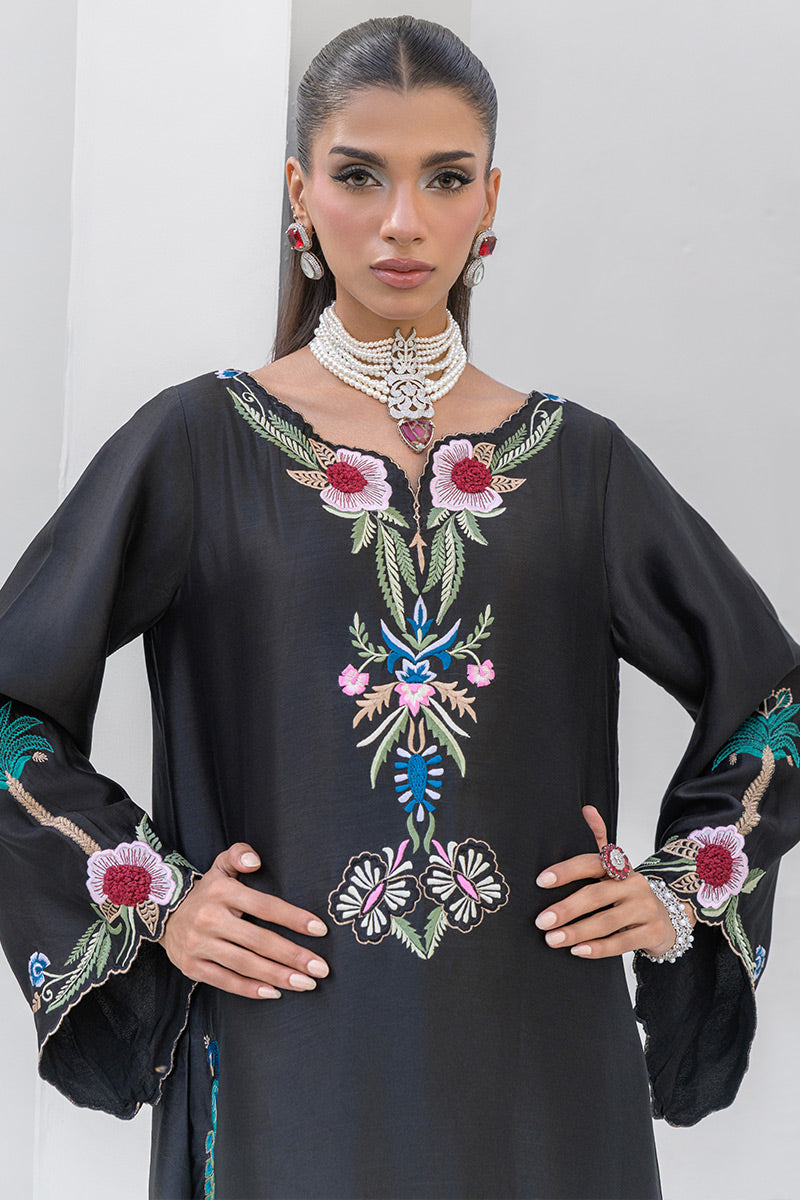 Chic Ophicial | Aarzu Luxe Pret | Nocturne Bloom by Chic Ophicial - Designer Dress  - Type : Ladies Clothes - Available at Libayah - 100% Original 