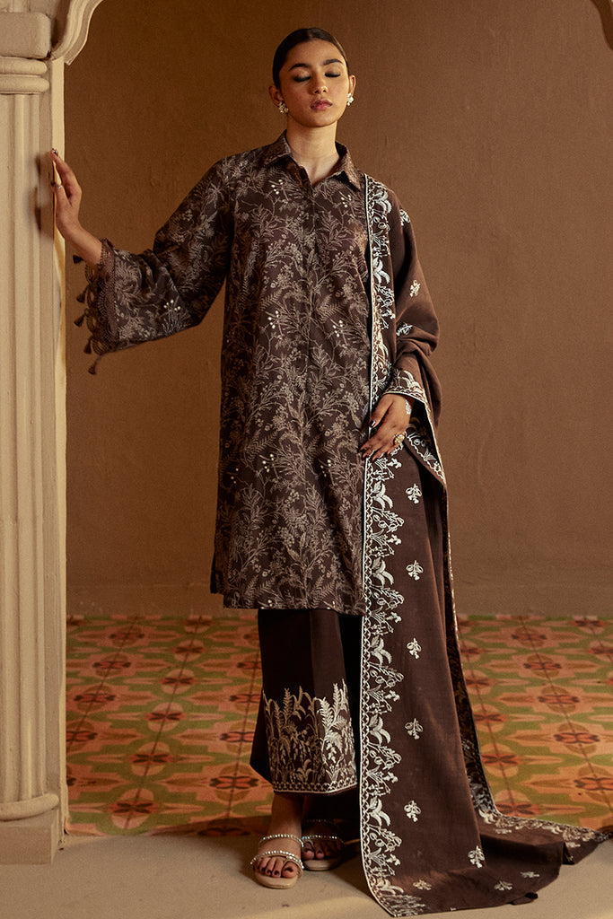 Cross Stitch | Winter Collection 24 |  NUTMEG NOIR by Cross Stitch - Designer Dress - Type: Ladies Clothes - Available at Libayah - 100% Original