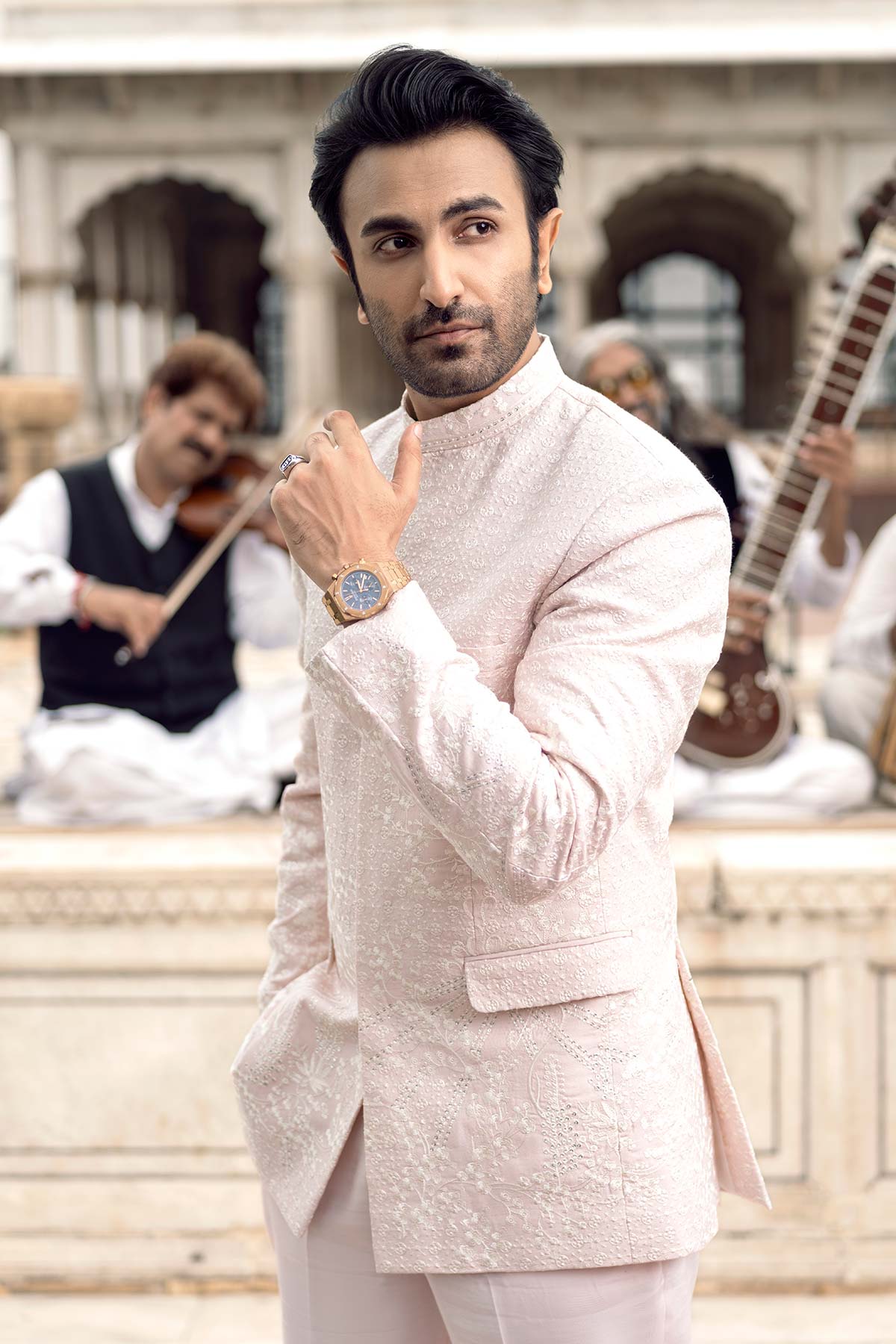 Pakistani Menswear | Mina Kashif | Zayan by Libayah - Designer Dress - Type: Menswear - Available at Libayah - 100% Original