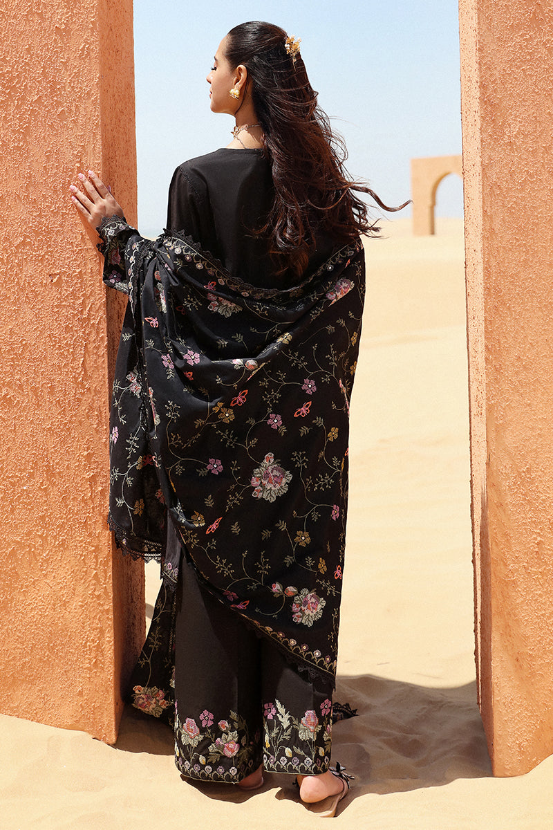 Cross Stitch | Eid Lawn 24 | DEEP SHADOW by Cross Stitch - Designer Dress - Type: Ladies Clothes - Available at Libayah - 100% Original