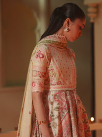 Bin Ilyas | Mashriq Luxury Lawn 26 | D-115-A by Bin Ilyas - Designer Dress  - Type : Ladies Clothes - Available at Libayah - 100% Original 