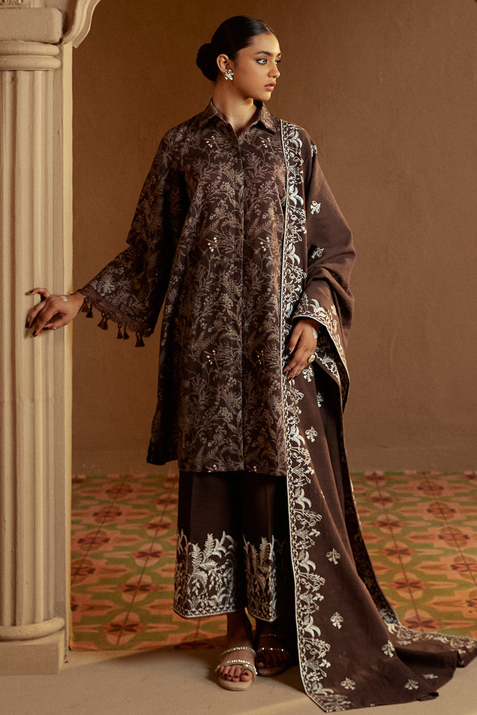 Cross Stitch | Winter Collection 24 |  NUTMEG NOIR by Cross Stitch - Designer Dress - Type: Ladies Clothes - Available at Libayah - 100% Original