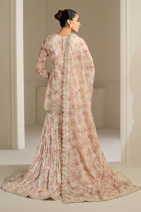 Baroque | Formals Collection | EMBROIDERED CHIFFON UF-4164 by Baroque - Designer Dress  - Type : Ladies Clothes - Available at Libayah - 100% Original 