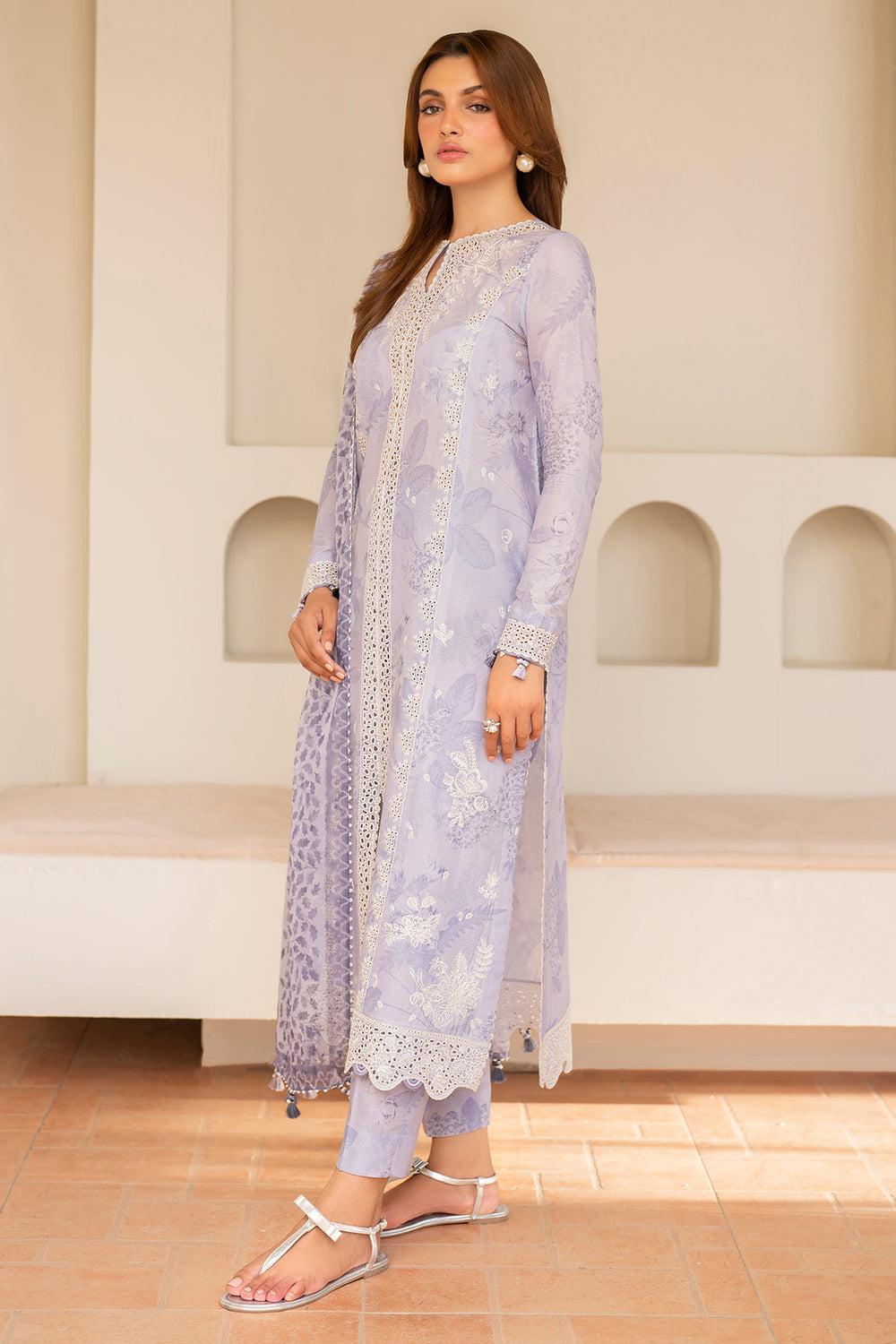 Jazmin | Summer Lawn | USE-9049 by Jazmin - Designer Dress - Type: Ladies Clothes - Available at Libayah - 100% Original