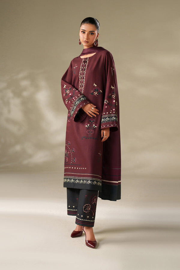 Iznik | Winter Chapter 25 | UE-570 Printed Khaddar by Iznik - Designer Dress - Type : Ladies Clothes - Available at Libayah - 100% Original 