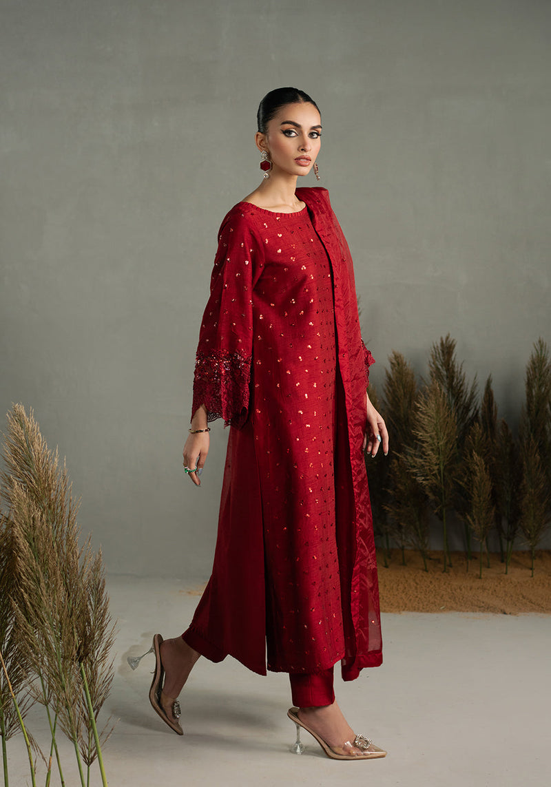 Zarqash | Silk Edit | ZQS 010 ROSALIE by Zarqash - Designer Dress - Type: Ladies Clothes - Available at Libayah - 100% Original