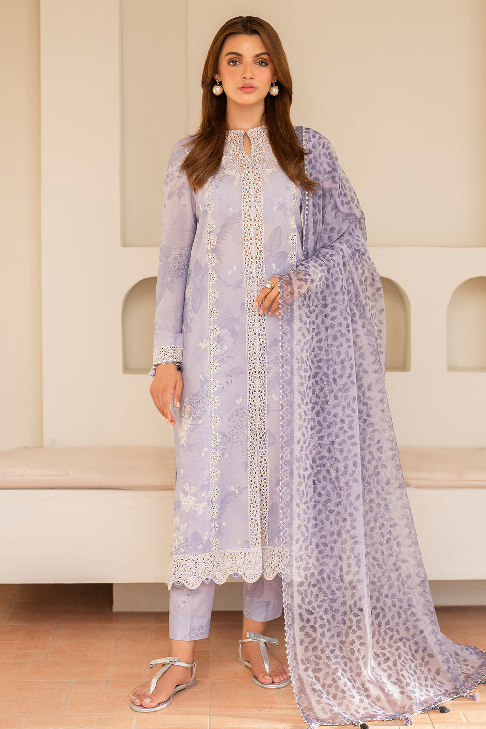 Jazmin | Summer Lawn | USE-9049 by Jazmin - Designer Dress - Type: Ladies Clothes - Available at Libayah - 100% Original