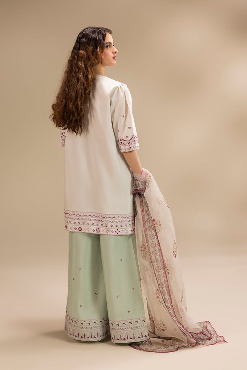 Erum Khan | Lillia Summer Edit | Pearl Blush by Erum Khan - Designer Dress - Type: Ladies Clothes - Available at Libayah - 100% Original