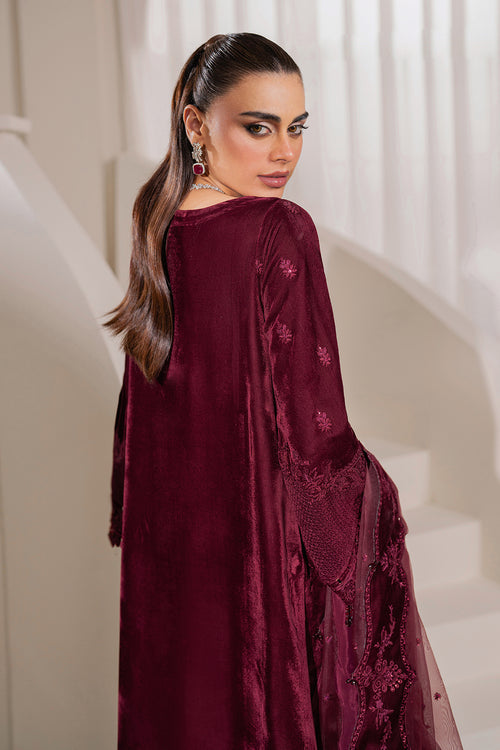 Baroque | Velvet 25 | UF-758 by Baroque - Designer Dress  - Type : Ladies Clothes - Available at Libayah - 100% Original 