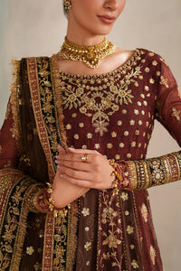 Baroque | Formals Collection | EMBROIDERED CHIFFON UF-4376 by Baroque - Designer Dress  - Type : Ladies Clothes - Available at Libayah - 100% Original 