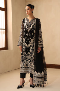 Baroque | Formals Collection | EMBROIDERED CHIFFON UF-4490 by Baroque - Designer Dress  - Type : Ladies Clothes - Available at Libayah - 100% Original 