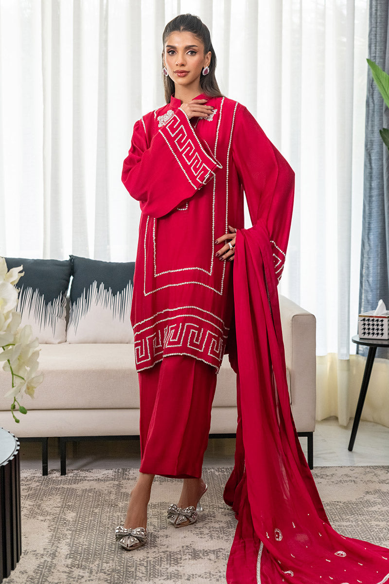 Chic Ophicial | Celenia Pret | Fuscia Pink Radiance by Chic Ophicial - Designer Dress - Type: Ladies Clothes - Available at Libayah - 100% Original