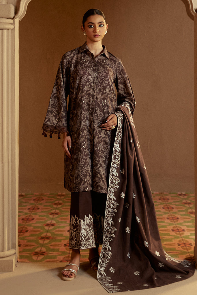 Cross Stitch | Winter Collection 24 |  NUTMEG NOIR by Cross Stitch - Designer Dress - Type: Ladies Clothes - Available at Libayah - 100% Original