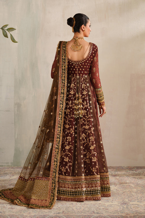 Baroque | Formals Collection | EMBROIDERED CHIFFON UF-4376 by Baroque - Designer Dress  - Type : Ladies Clothes - Available at Libayah - 100% Original 
