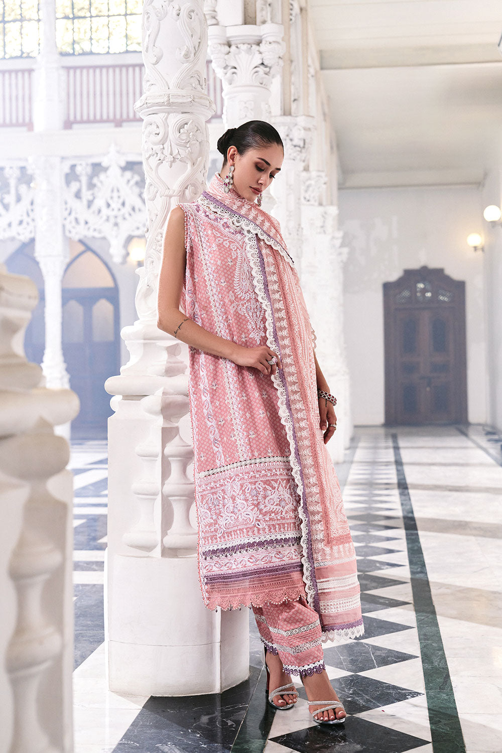 Sobia Nazir | Luxury Lawn Eid 26 | 11A by Sobia Nazir - Designer Dress - Type : Luxury Dress - Available at Libayah - 100% Original