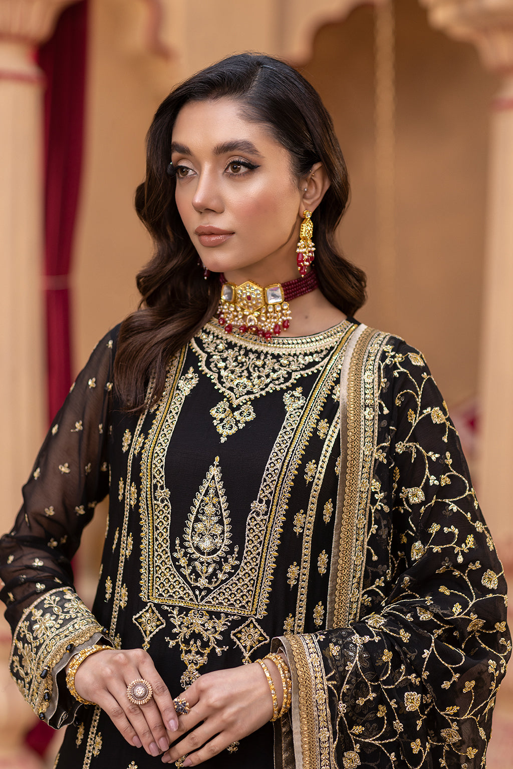 Neeshay | Dastgah Festive Formals | LEILA by Neeshay - Designer Dress - Type: Ladies Clothes - Available at Libayah - 100% Original