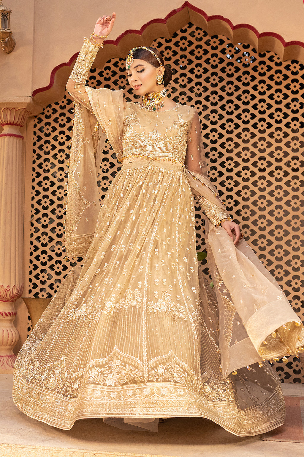 Neeshay | Dastgah Festive Formals | NOOR by Neeshay - Designer Dress - Type: Ladies Clothes - Available at Libayah - 100% Original