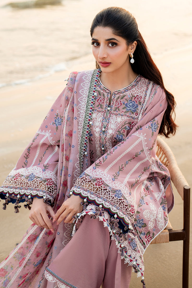 Jazmin | Shahkaar Luxury Lawn 25 | SL25-D2 by Jazmin - Designer Dress - Type: Ladies Clothes - Available at Libayah - 100% Original