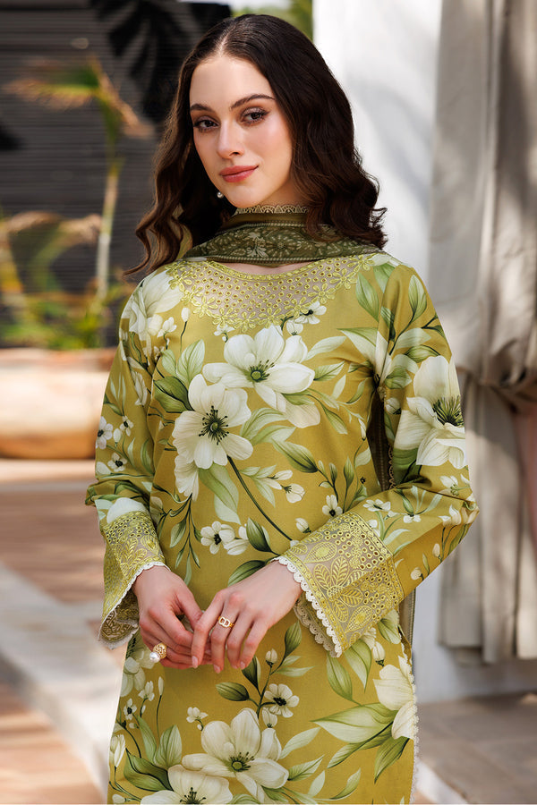 Farasha | Printed Essentials | Marigold Haze by Farasha - Designer Dress - Type: Ladies Clothes - Available at Libayah - 100% Original