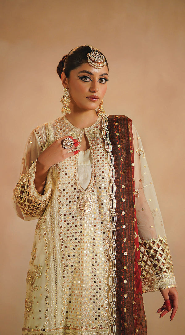 Myeesha | Nayab Formals | Dur-e-Najaf by Myeesha - Designer Dress - Type: Ladies Clothes - Available at Libayah - 100% Original