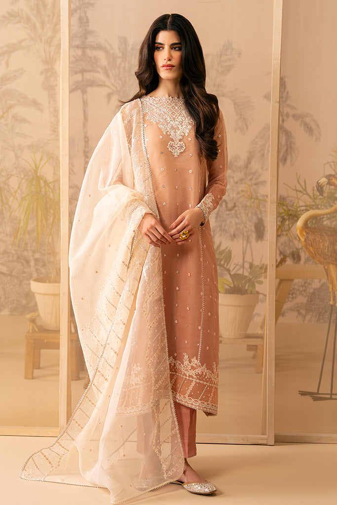 Cross Stitch | Luxe Atelier 24 | CORAL CASCADE by Cross Stitch - Designer Dress - Type: Ladies Clothes - Available at Libayah - 100% Original