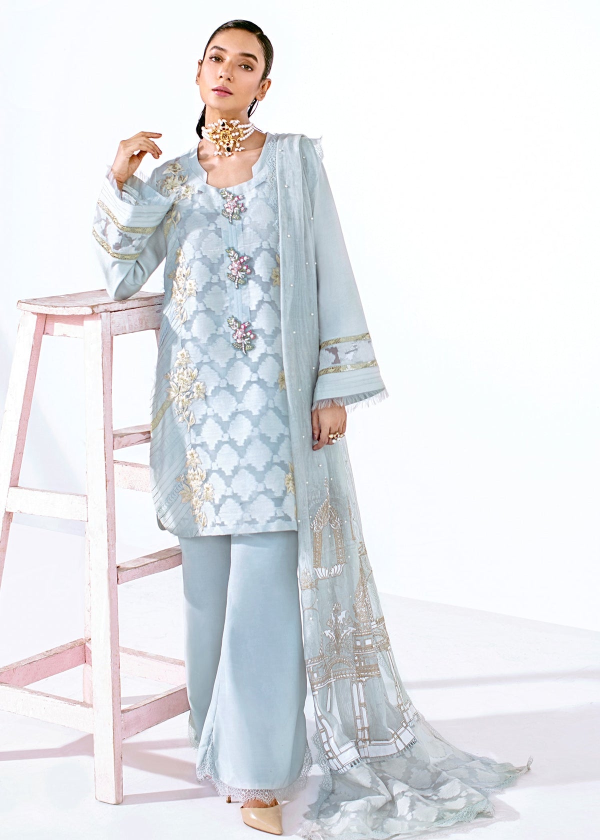 Saira Shakira | Luxury Pret | Elena by Saira Shakira - Designer Dress  - Type : Ladies Clothes - Available at Libayah - 100% Original 
