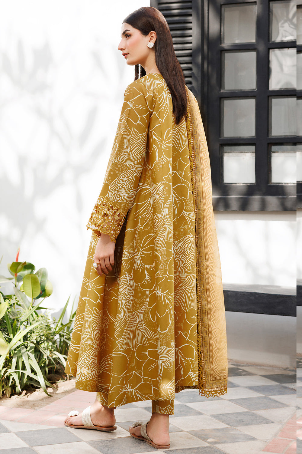 Farasha | Printed Essentials | Dune Aura by Farasha - Designer Dress  - Type : Ladies Clothes - Available at Libayah - 100% Original 