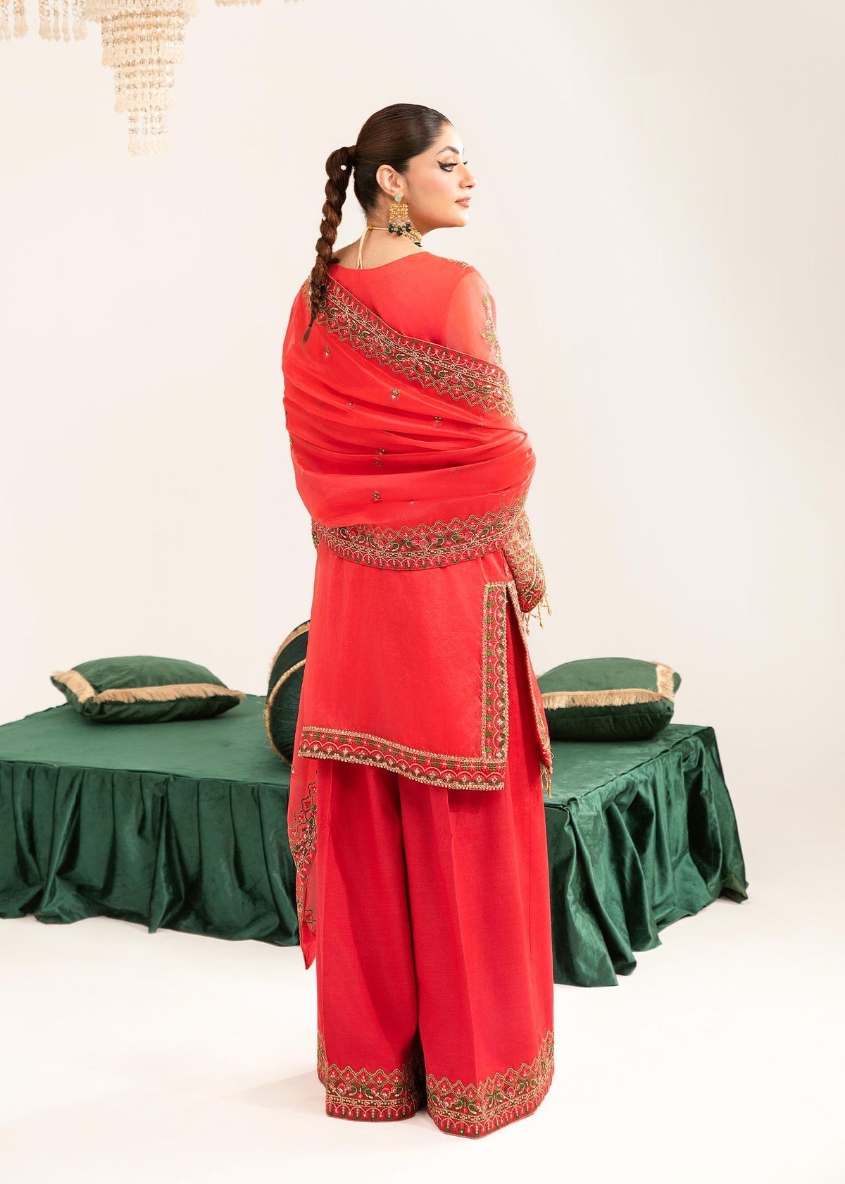 Dastoor | Sajni Luxury Eid Collection 24 | Khudeeja by Dastoor - Designer Dress - Type: Ladies Clothes - Available at Libayah - 100% Original