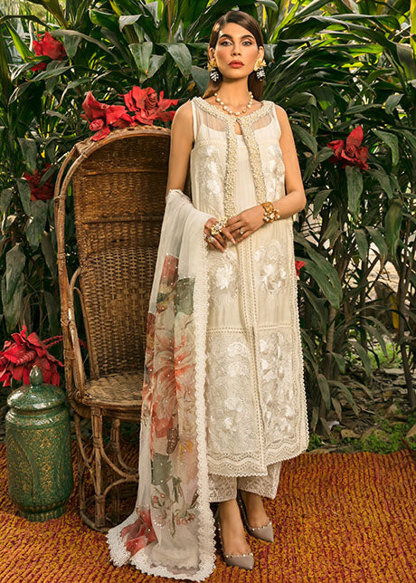 Saira Shakira | Luxury Pret | Calla Lily by Saira Shakira - Designer Dress  - Type : Ladies Clothes - Available at Libayah - 100% Original 