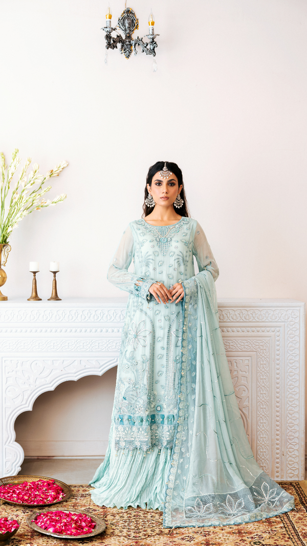 Zebtan | Zircon Wedding Formals | AFSHAN ZQ-04 by Zebtan - Designer Dress - Type: Ladies Clothes - Available at Libayah - 100% Original