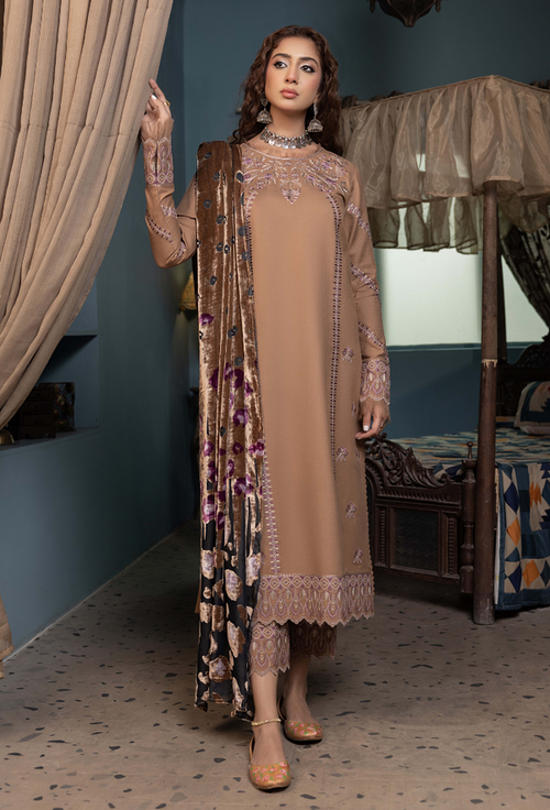Humdum | Zouq 25 | D06 by Humdum - Designer Dress  - Type : Ladies Clothes - Available at Libayah - 100% Original 