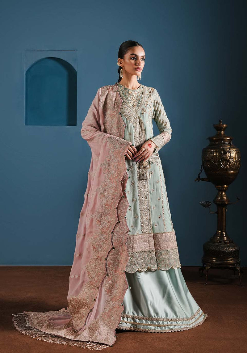 Zarqash | Lakhnawi Festive Chiffon 24 |  ZQL 002 B MEHAR by Zarqash - Designer Dress - Type: Ladies Clothes - Available at Libayah - 100% Original
