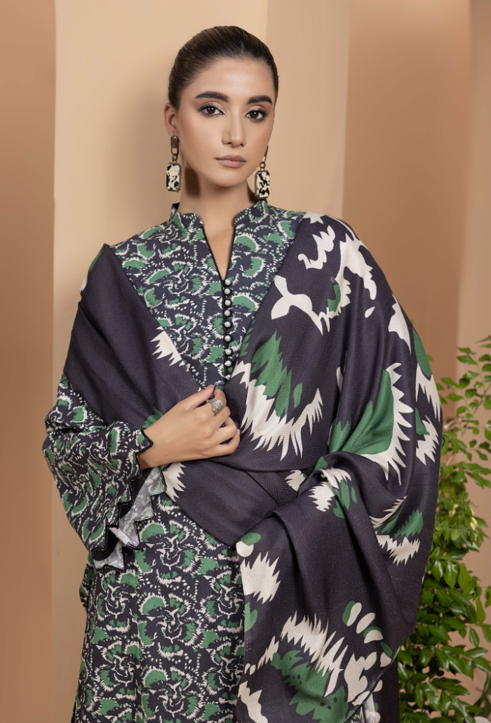 Humdum | Zara Winter 24 | Zara - D04 by HumDum - Designer Dress - Type: Casuals - Available at Libayah - 100% Original