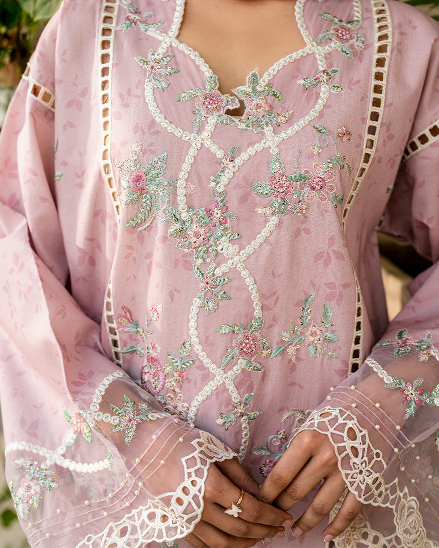 Roheenaz | Aashiyana Lawn | Ameema by Roheenaz - Designer Dress - Type: Ladies Clothes - Available at Libayah - 100% Original