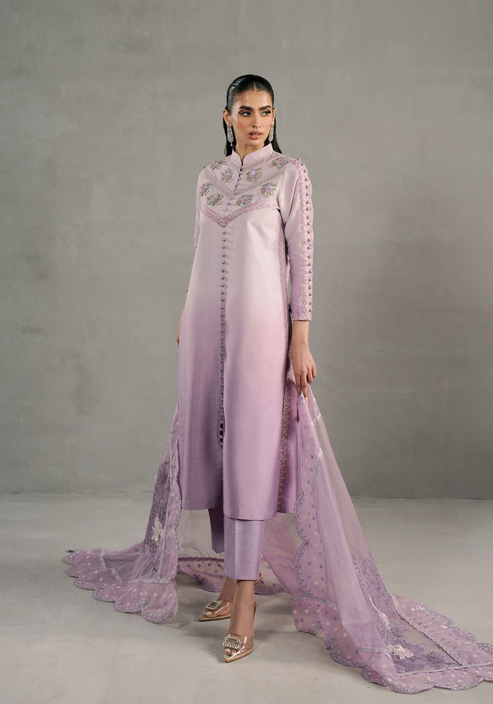 Zarqash | Silk Edit | ZQS 011 ELENA by Zarqash - Designer Dress - Type: Ladies Clothes - Available at Libayah - 100% Original