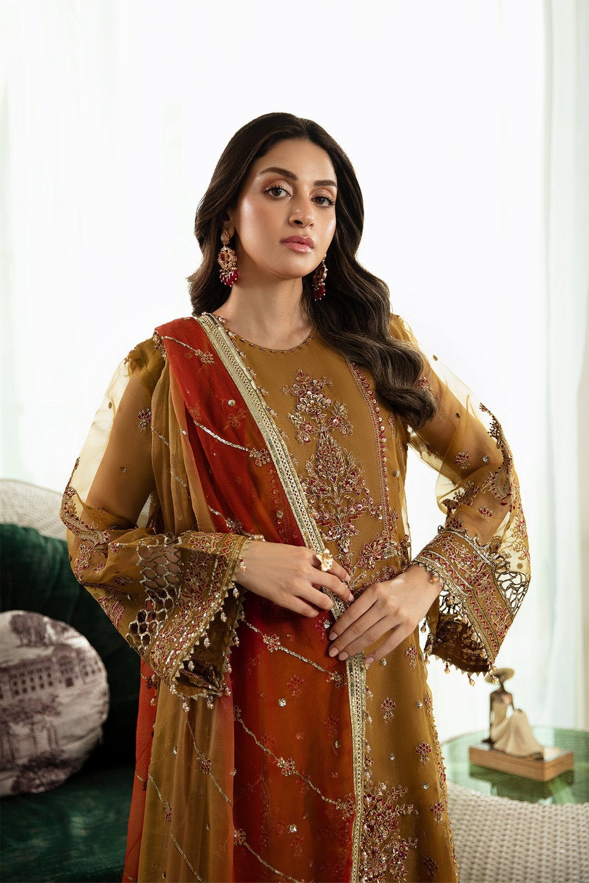 Raeesa Premium | Dehleez Formals | Dl 1034 by Raeesa Premium - Designer Dress  - Type : Ladies Clothes - Available at Libayah - 100% Original 