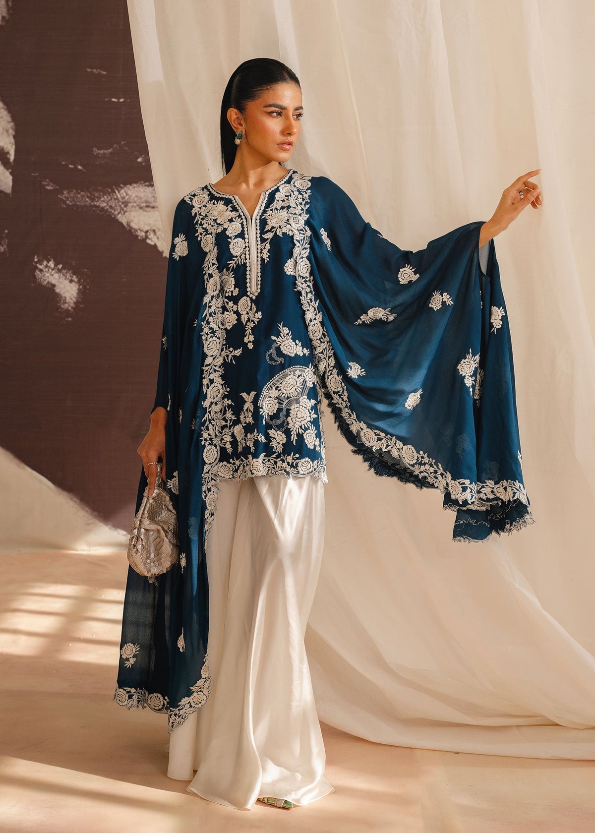 Mahgul | Eye of Cemal | Sapphire Sands by Mahgul - Designer Dress - Type: Ladies Clothes - Available at Libayah - 100% Original