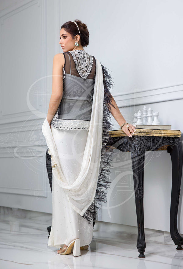Afrozeh | Basic Pret 26 RTW | NACRE by Afrozeh - Designer Dress  - Type : Ladies Clothes - Available at Libayah - 100% Original 
