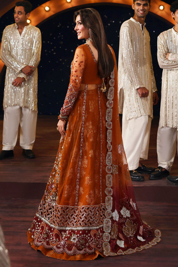 Nureh | Jhoomro Formals | NL-80 Zardozi by Nureh - Designer Dress  - Type : Ladies Clothes - Available at Libayah - 100% Original 
