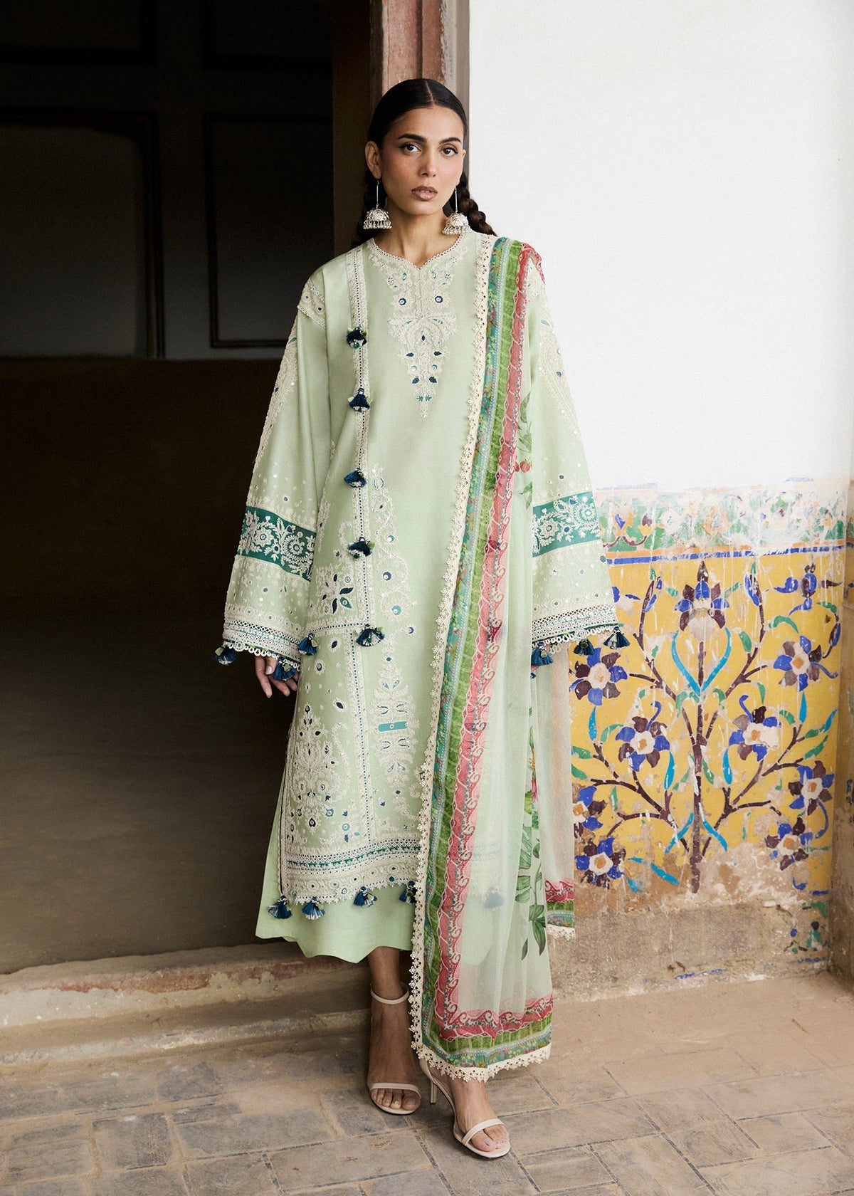 Hussain Rehar | Zan SS26 | Nane by Hussain Rehar - Designer Dress  - Type : Ladies Clothes - Available at Libayah - 100% Original 