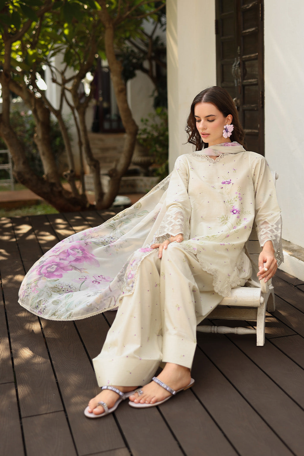 Iznik | lawn 26 | UE-498 by Iznik - Designer Dress  - Type : Ladies Clothes - Available at Libayah - 100% Original 