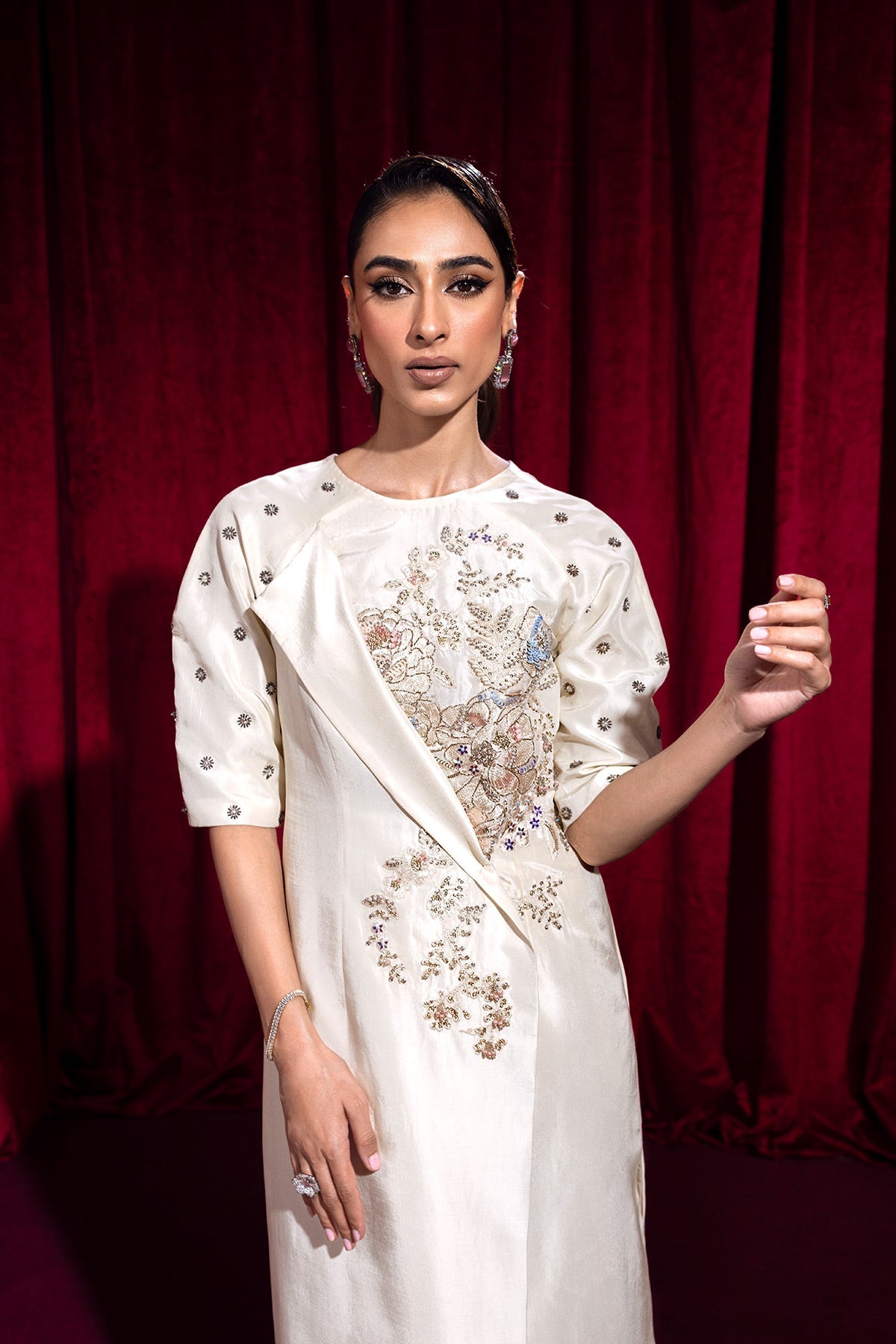 Mina Kashif | Luxury Pret | Chiara by Mina Kashif - Designer Dress - Type: Formal - Available at Libayah - 100% Original